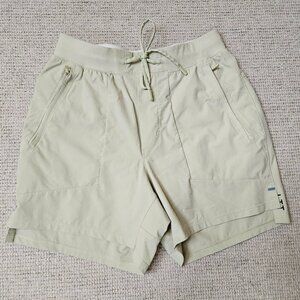 Lululemon License to Train Linerless Shorts 5" Small S M701S Pale Neon Green